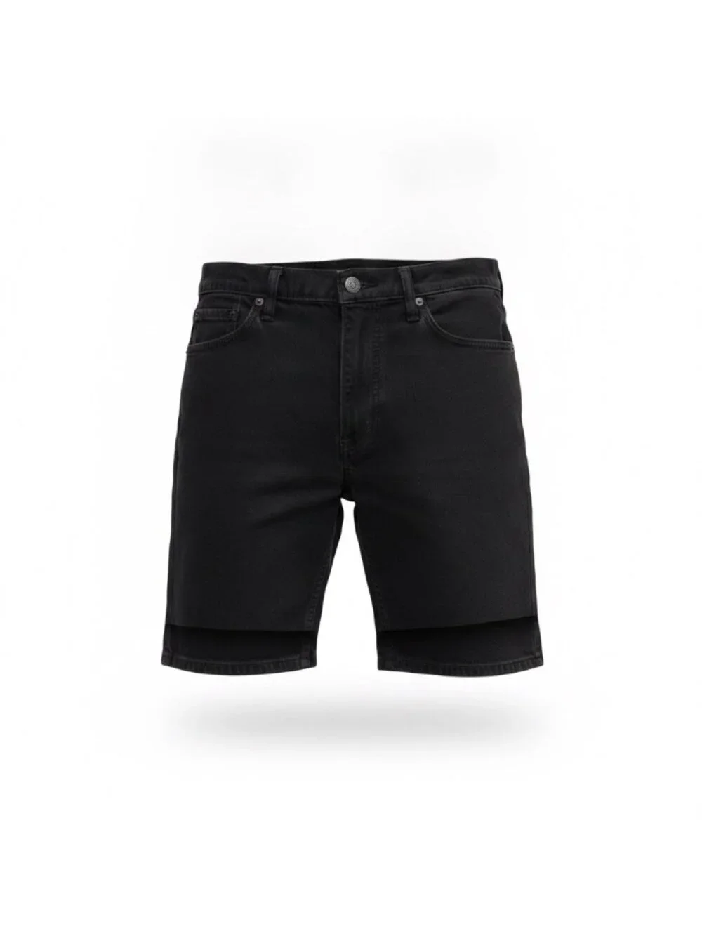 Levis women’s Black Stretch Denim Shorts 511 Slim Fit Casual Style Size 36